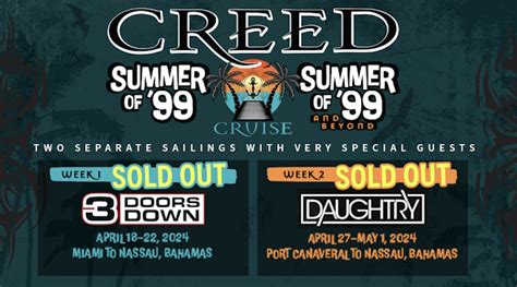 creed cruise 2024 price|creed cruise january 2023.